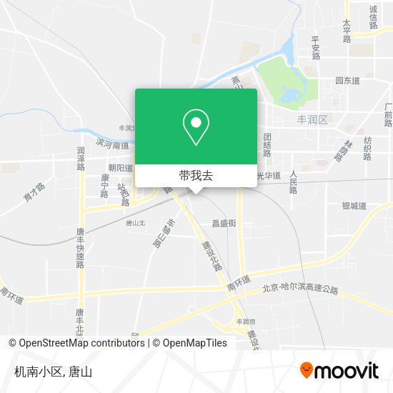 机南小区地图