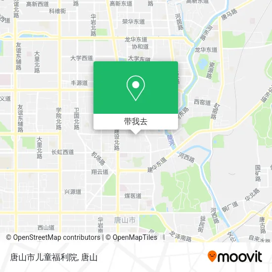唐山市儿童福利院地图