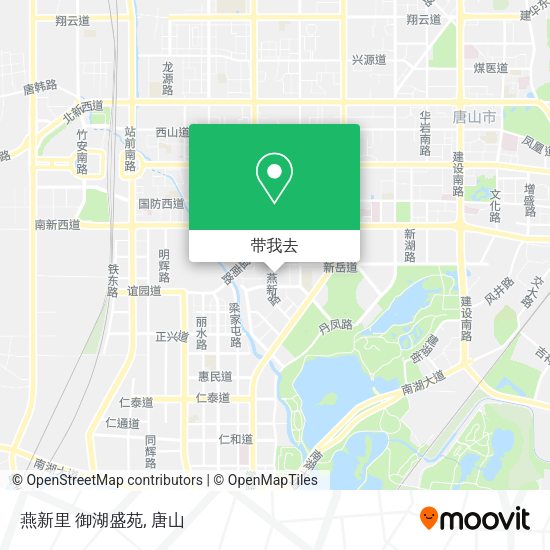 燕新里 御湖盛苑地图