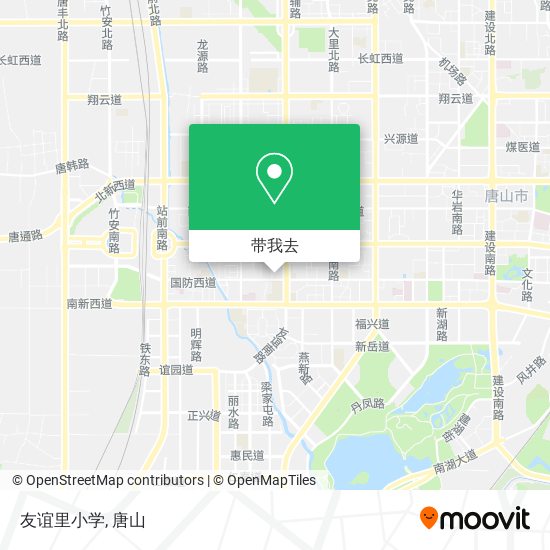 友谊里小学地图