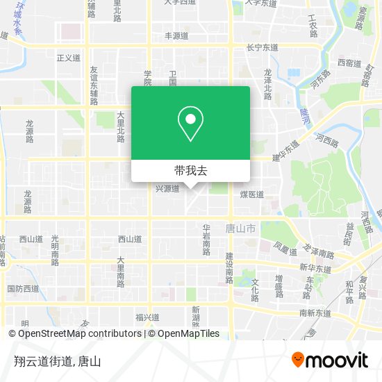翔云道街道地图