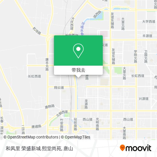 和凤里 荣盛新城.熙堂尚苑地图