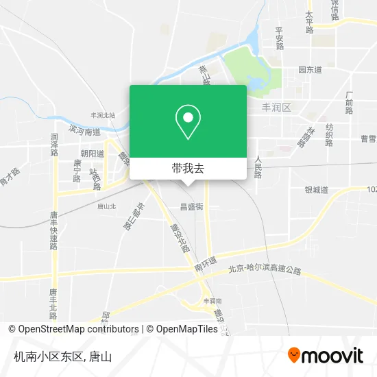 机南小区东区地图