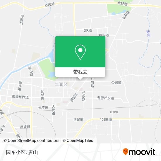 园东小区地图