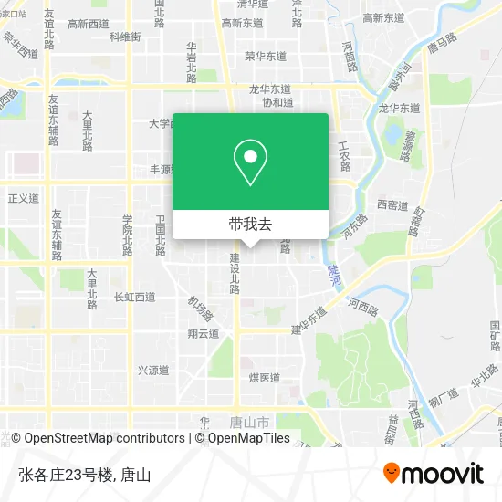 张各庄23号楼地图