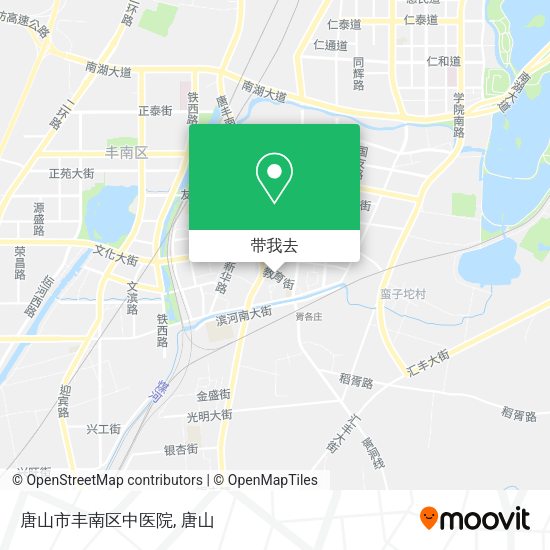 唐山市丰南区中医院地图