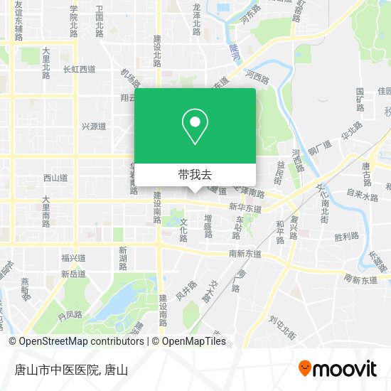 唐山市中医医院地图