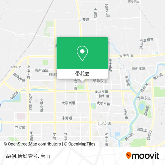 融创.唐庭壹号地图