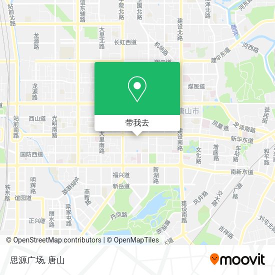 思源广场地图