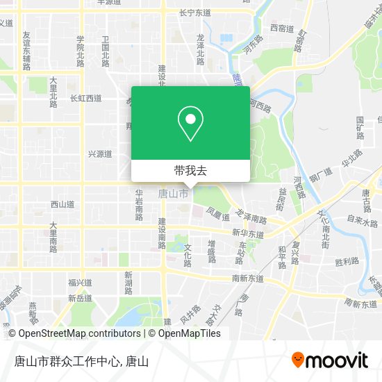唐山市群众工作中心地图