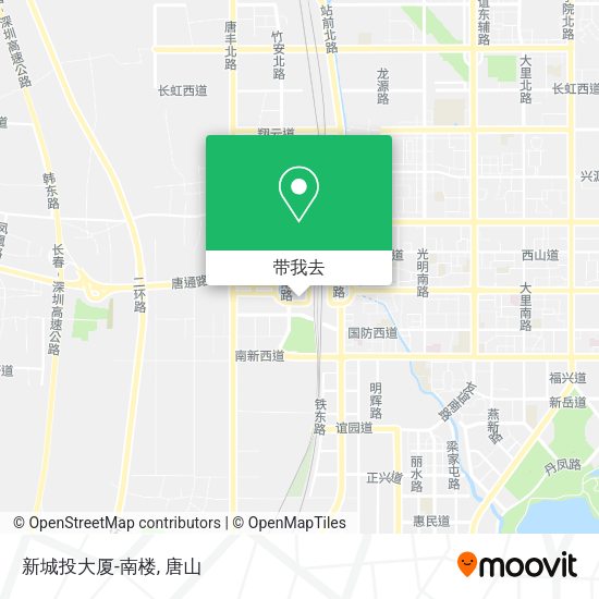 新城投大厦-南楼地图
