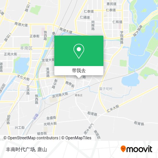 丰南时代广场地图