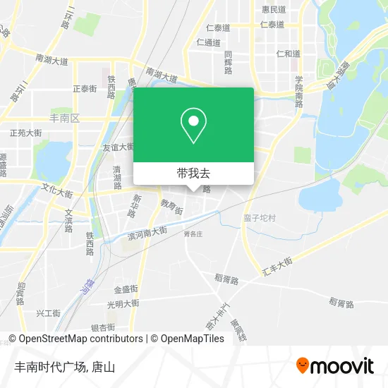 丰南时代广场地图