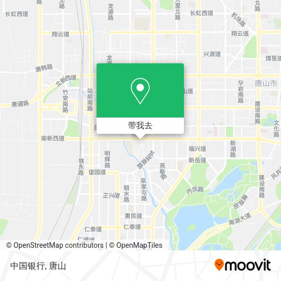 中国银行地图