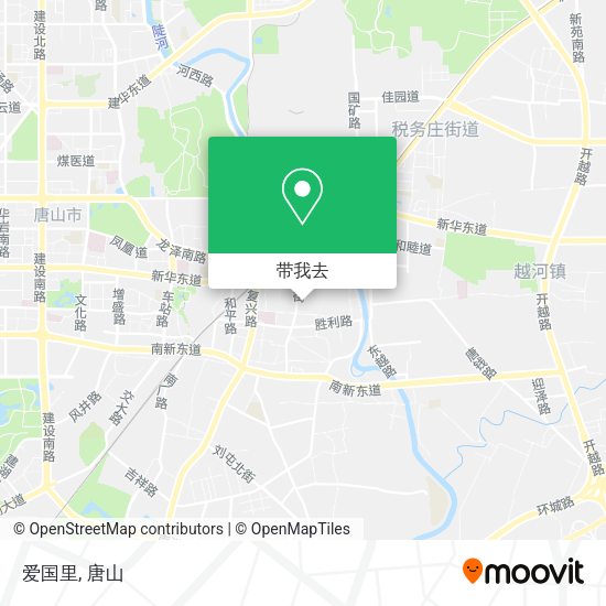 爱国里地图