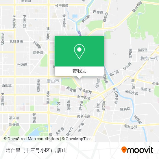 培仁里（十三号小区）地图