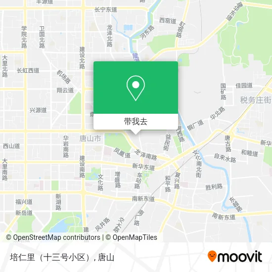 培仁里（十三号小区）地图