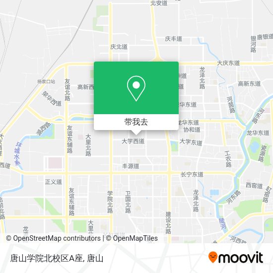 唐山学院北校区A座地图