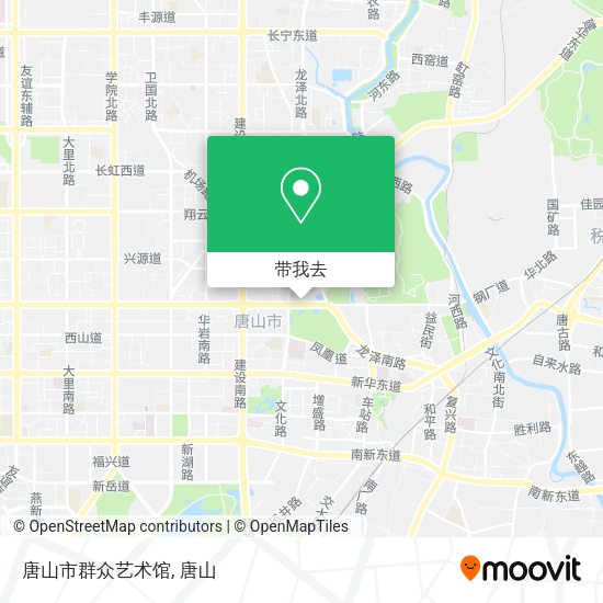 唐山市群众艺术馆地图
