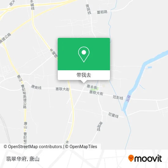 翡翠华府地图