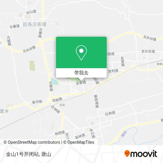金山1号开闭站地图