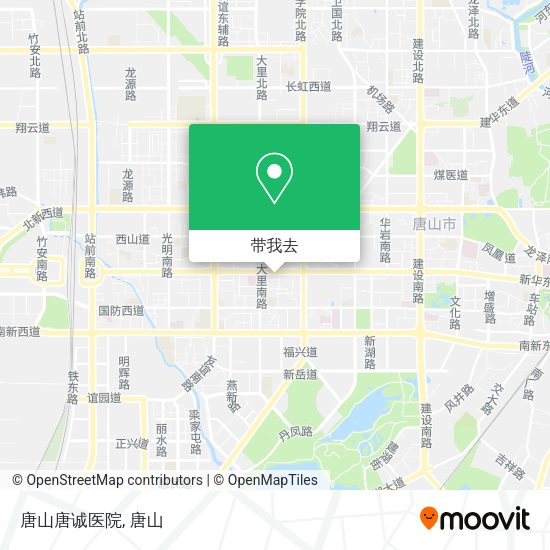 唐山唐诚医院地图
