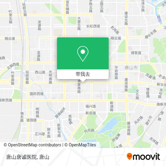 唐山唐诚医院地图