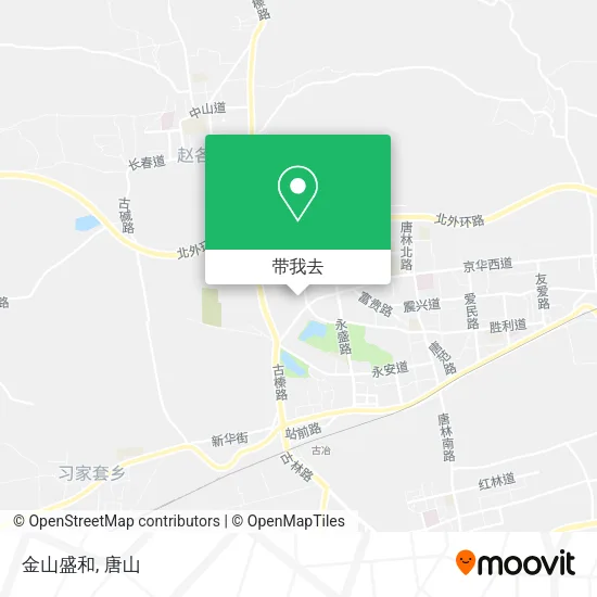 金山盛和地图