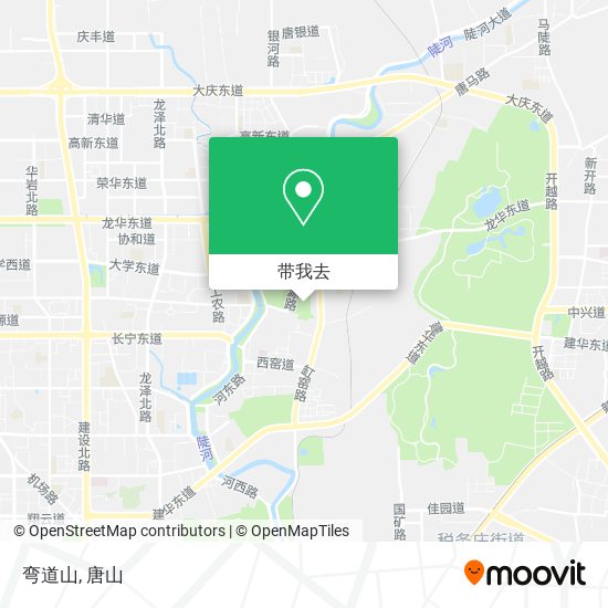 弯道山地图