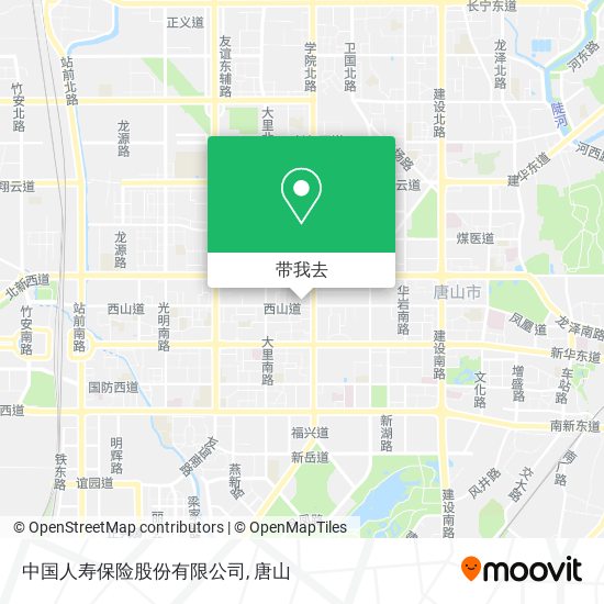 中国人寿保险股份有限公司地图