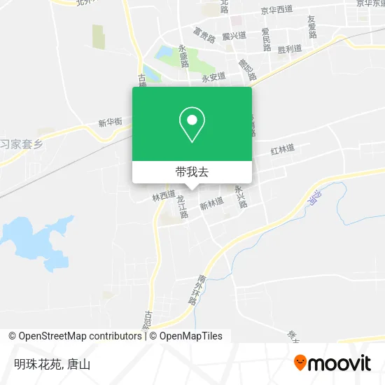 明珠花苑地图