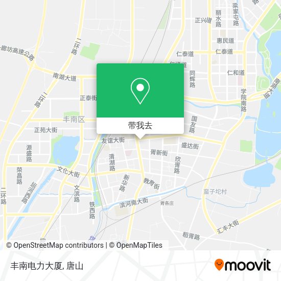 丰南电力大厦地图