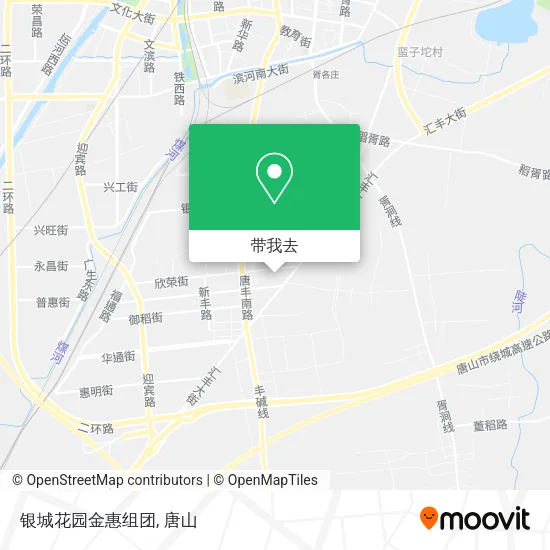 银城花园金惠组团地图