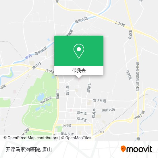 开滦马家沟医院地图