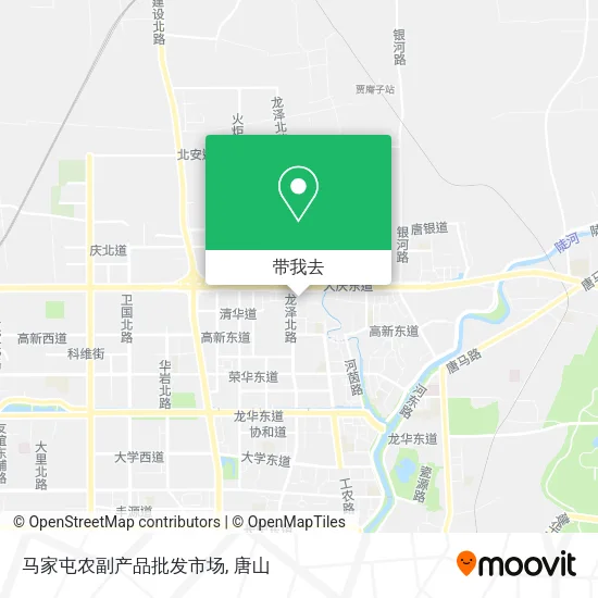 马家屯农副产品批发市场地图