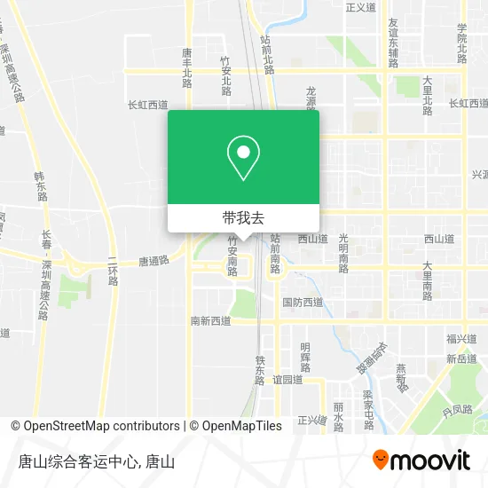 唐山综合客运中心地图