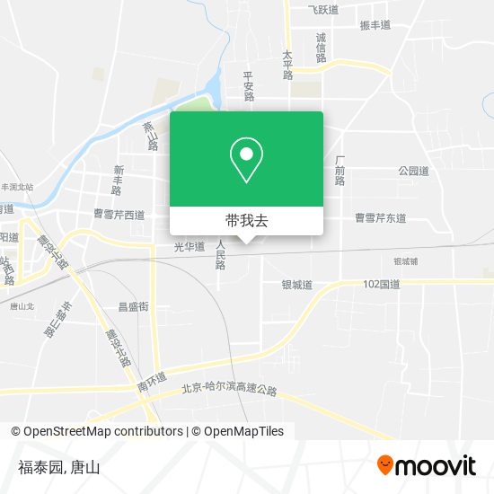 福泰园地图