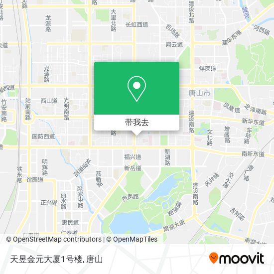 天昱金元大厦1号楼地图