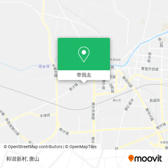 和谐新村地图