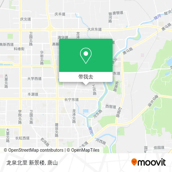 龙泉北里 新景楼地图