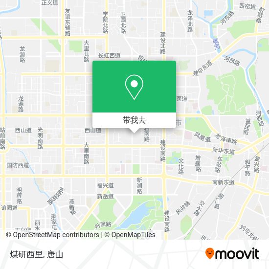 煤研西里地图