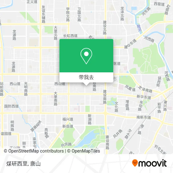 煤研西里地图