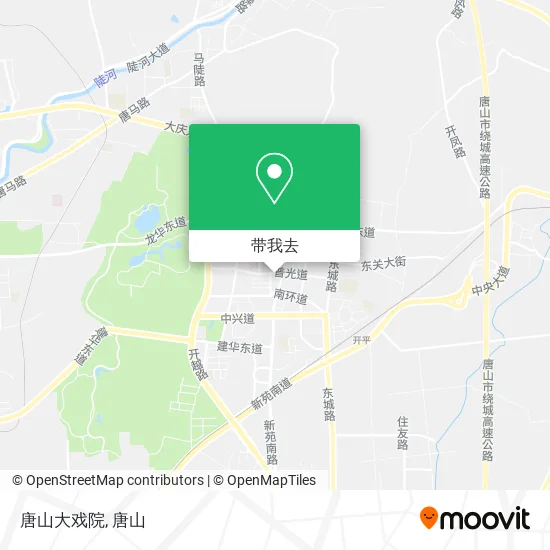 唐山大戏院地图