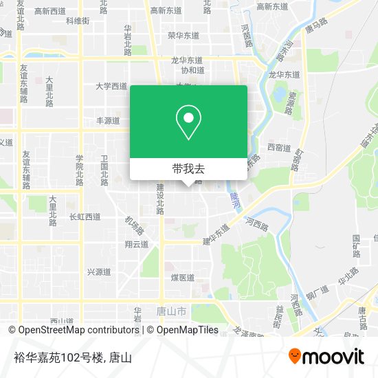 裕华嘉苑102号楼地图