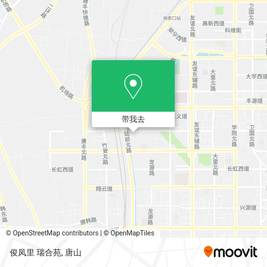 俊凤里 瑞合苑地图
