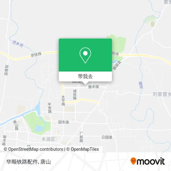 华顺铁路配件地图