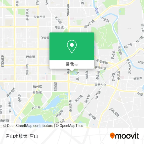 唐山水族馆地图