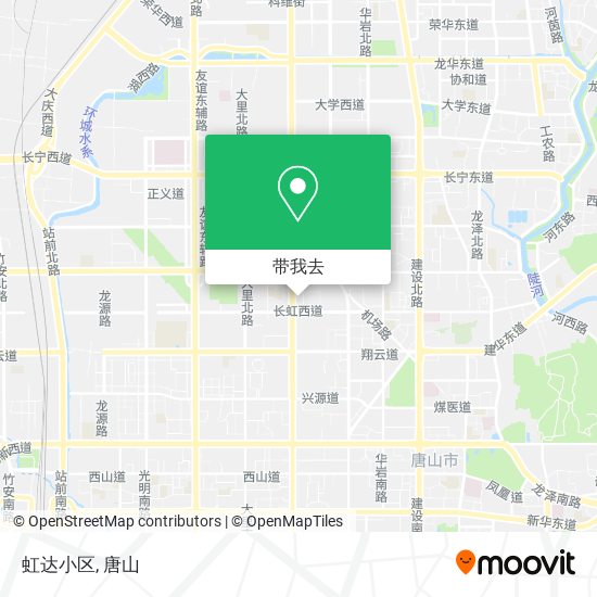 虹达小区地图