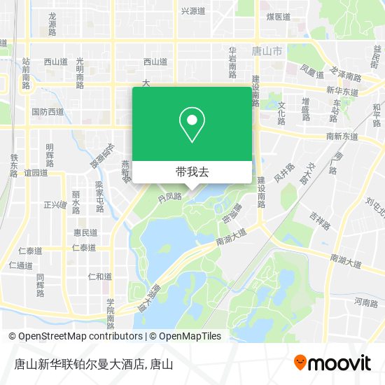 唐山新华联铂尔曼大酒店地图