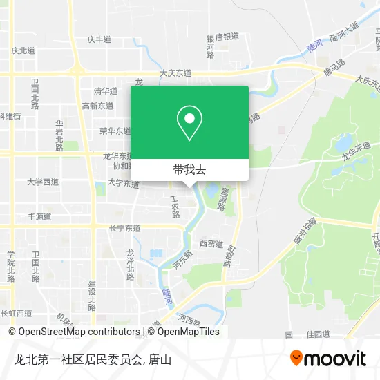 龙北第一社区居民委员会地图